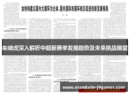 朱啸虎深入解析中超新赛季发展趋势及未来挑战展望